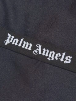 Palm Angels Girls Logo Band Swimsuit In Black -Childrens Clothing Store PALS4097 BLACK BLACK 3