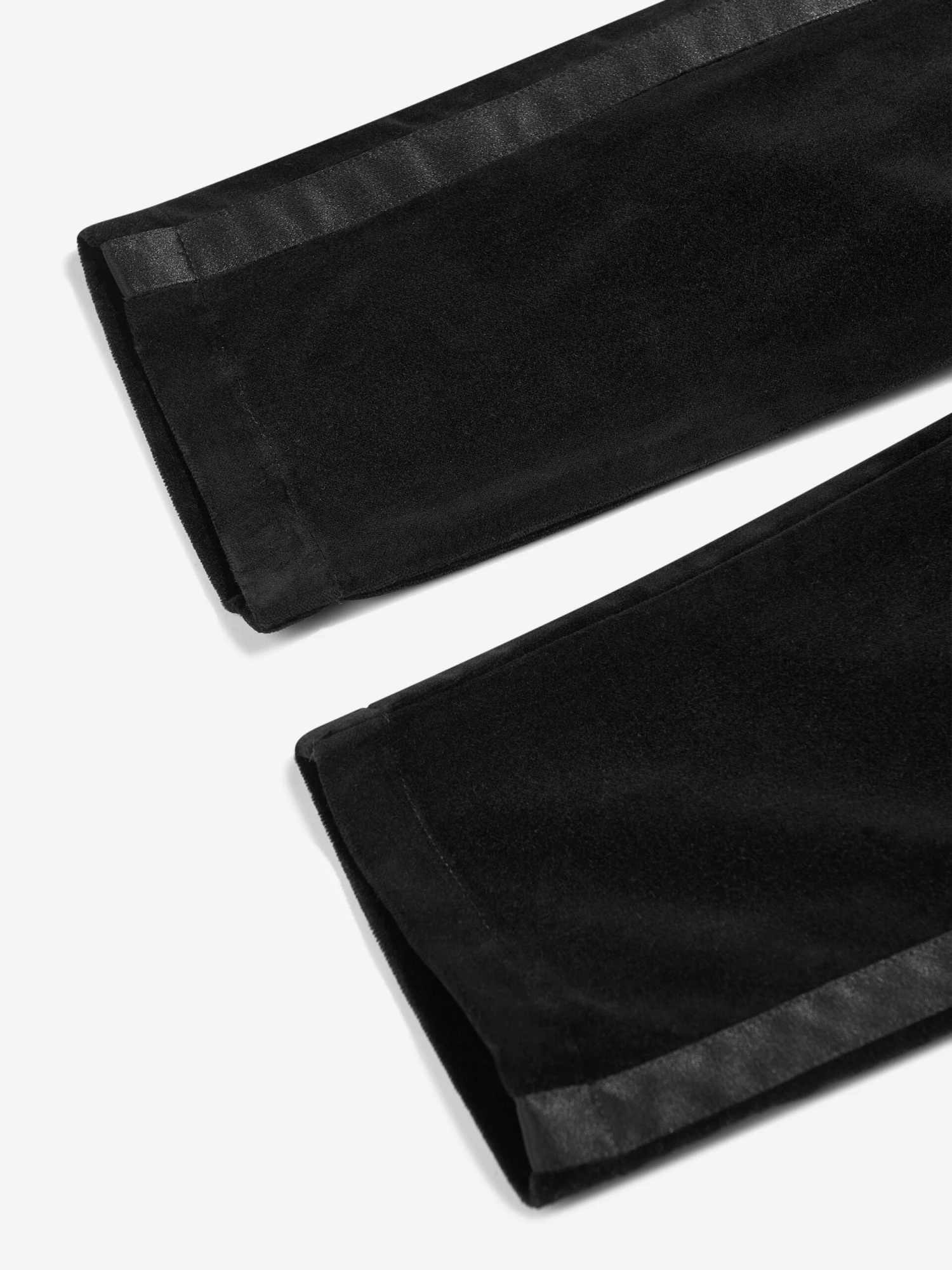 Boys Cotton Trousers In Black 3 Boys Cotton Trousers In Black - Image 3