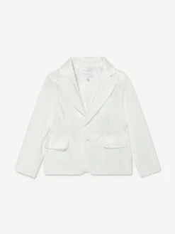 Boys Blazer In Ivory