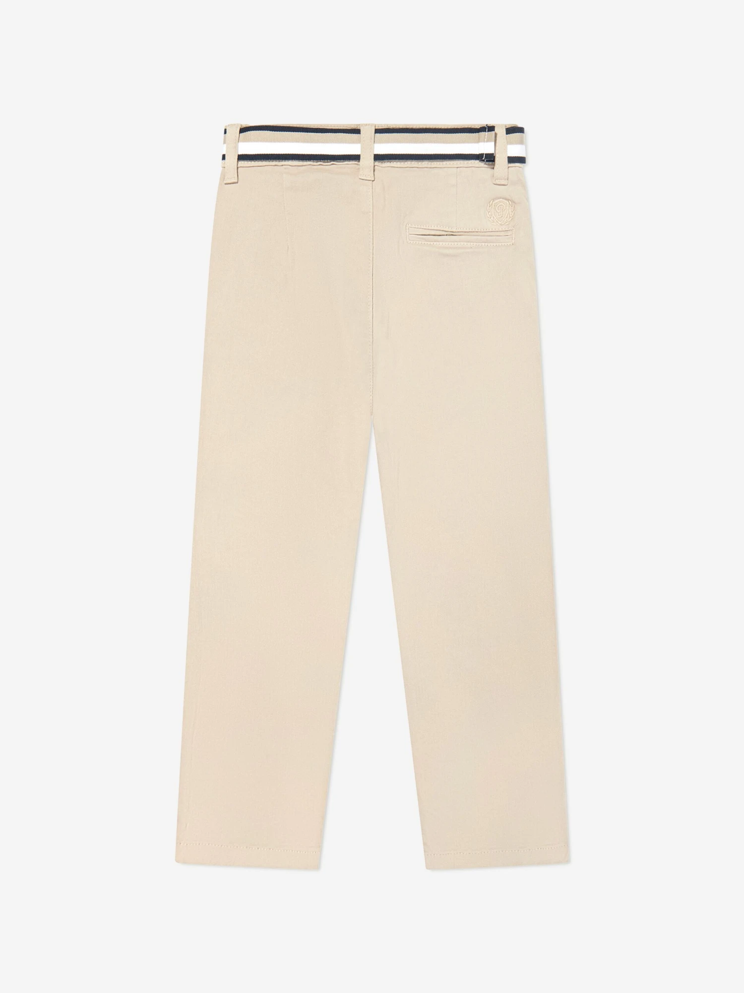 Boys Hamptions Trousers In Beige 2 Boys Hamptions Trousers In Beige - Image 2