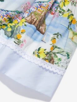 Girls Beach Club Print Skirt In Multicolour 15 Girls Beach Club Print Skirt In Multicolour -Childrens Clothing Store PATS4036 BEACH CLUB PRINT 4