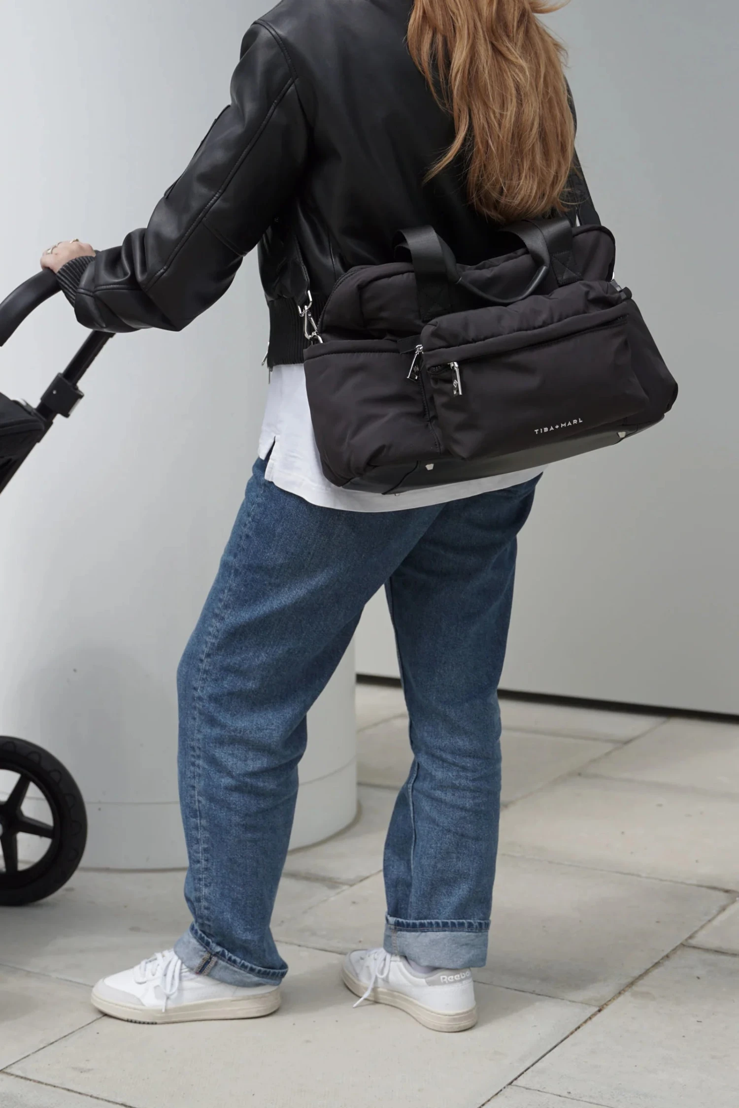 Baby Phoenix Changing Holdall Bag In Black (43cm) 2 Baby Phoenix Changing Holdall Bag In Black (43cm) - Image 2