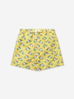 Boys Coconut Swim Shorts In Yellow