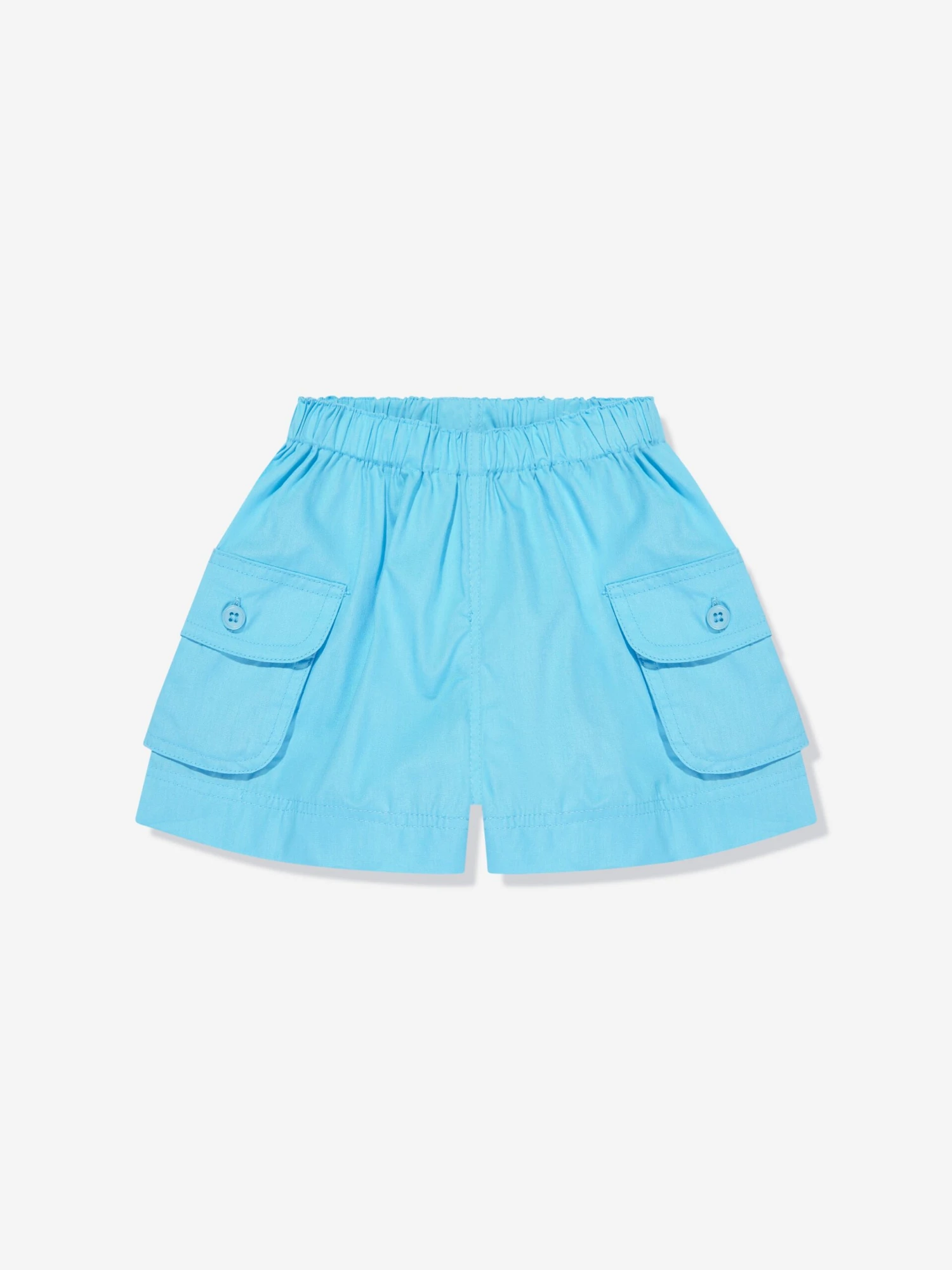 Baby Boys Pocket Shorts In Blue 1 Baby Boys Pocket Shorts In Blue