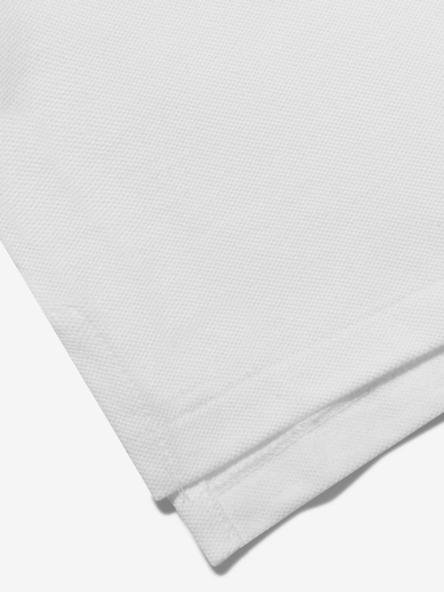 Boys Custom Fit Polo Shirt In White 4 Boys Custom Fit Polo Shirt In White - Image 4