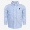 Baby Boys Slim Fit Striped Oxford Shirt