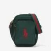 Boys Polo Colour Festival Logo Belt Bag In Green (17cm)