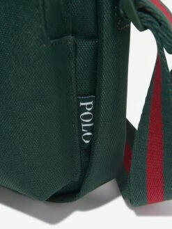 Boys Polo Colour Festival Logo Belt Bag In Green (17cm) -Childrens Clothing Store RALPHLAUREN C27366 4