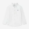 Boys Sports Shirt In White
