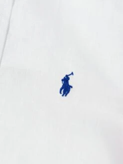 Boys Sports Shirt In White -Childrens Clothing Store RALS3264 WHITE 3