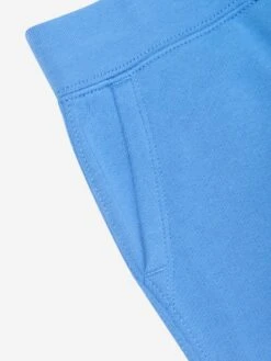 Boys Logo Joggers In Blue 7 Boys Logo Joggers In Blue -Childrens Clothing Store RALS4019 SUMMER BLUE 4