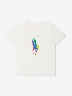 Boys Logo T-Shirt In White