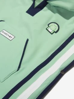 Boys Spike Poncho Towel In Green 6 Boys Spike Poncho Towel In Green -Childrens Clothing Store ROAA3009 GREEN 3