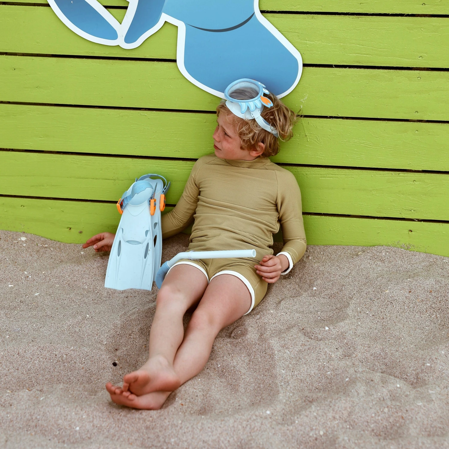 SunnyLife Kids Sonny The Sea Creature Small Dive Set In Blue 2 SunnyLife Kids Sonny The Sea Creature Small Dive Set In Blue - Image 2