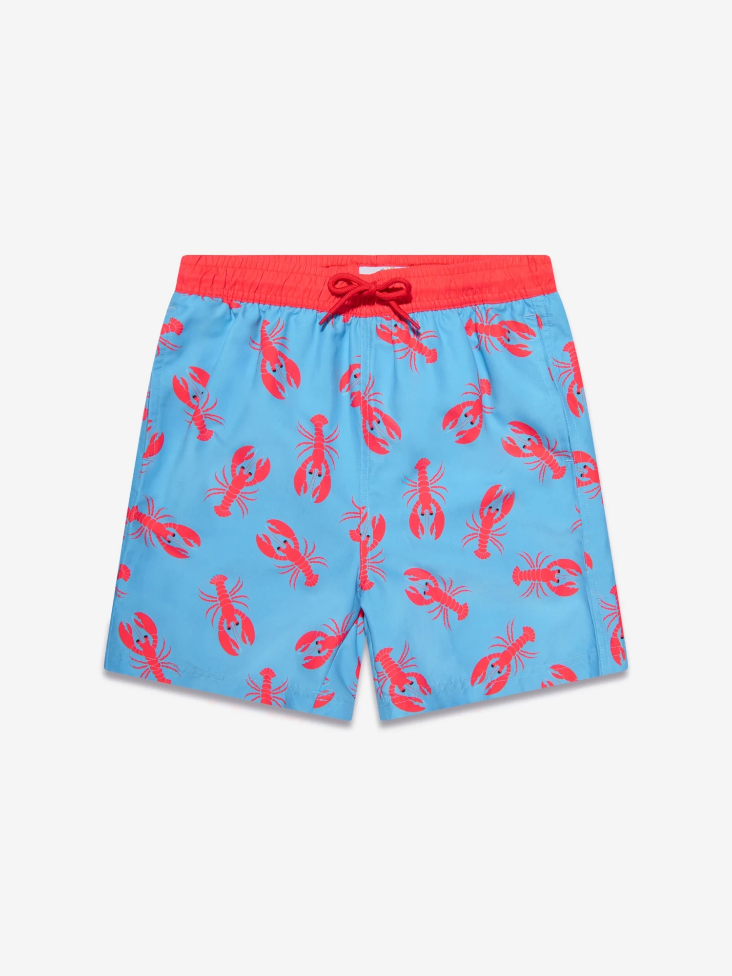 Boys Lobster Swim Shorts (UPF50+) In Blue 1 Boys Lobster Swim Shorts (UPF50+) In Blue