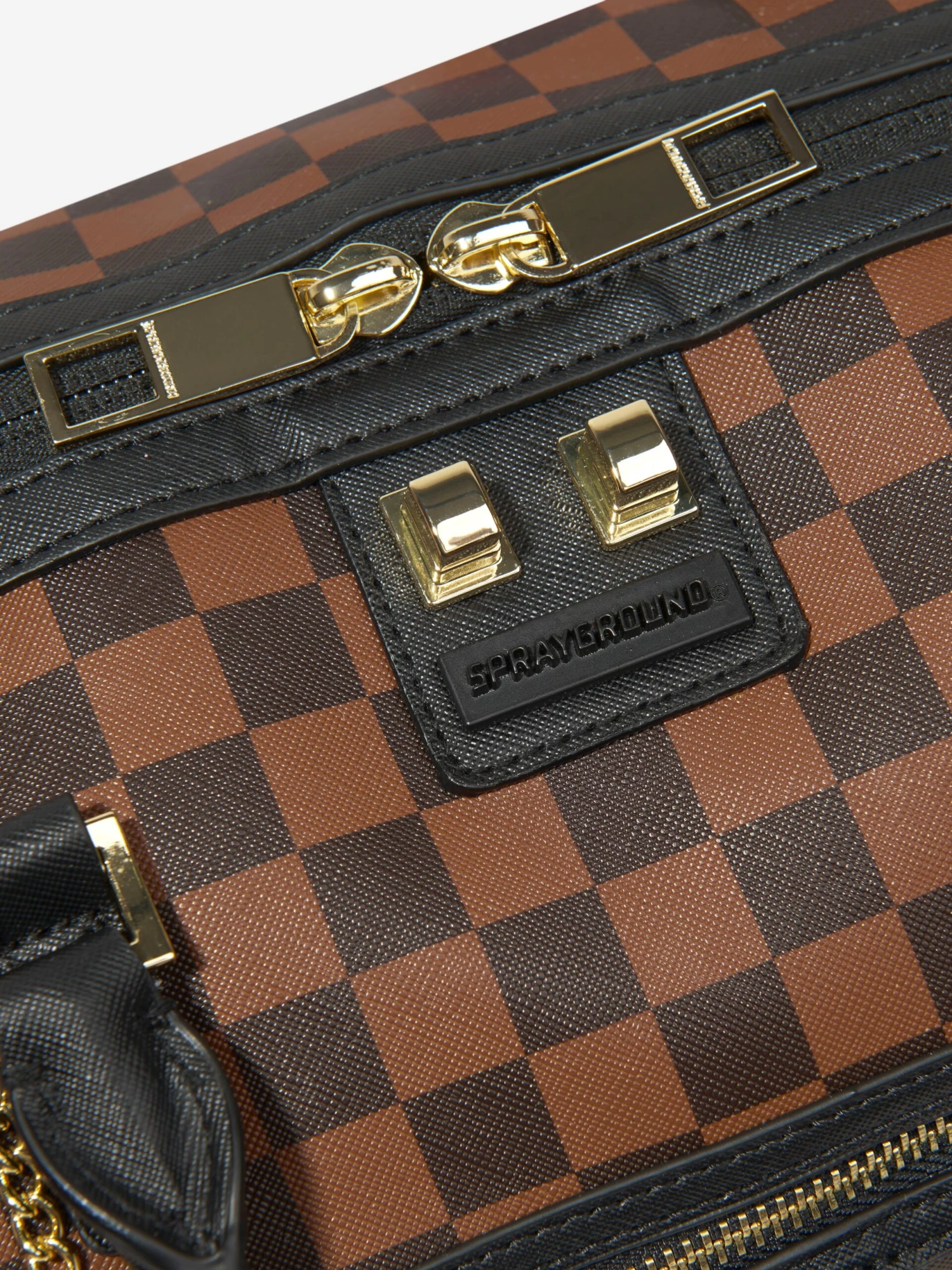 SPRAYGROUND Kids Henny Sip Lock Empress Mini Duffle Bag In Red 5 SPRAYGROUND Kids Henny Sip Lock Empress Mini Duffle Bag In Red - Image 5