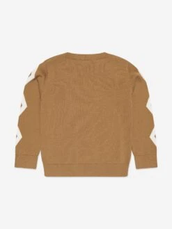 Boys Knitted Jumper In Brown 7 Boys Knitted Jumper In Brown -Childrens Clothing Store STEA3118 308 2