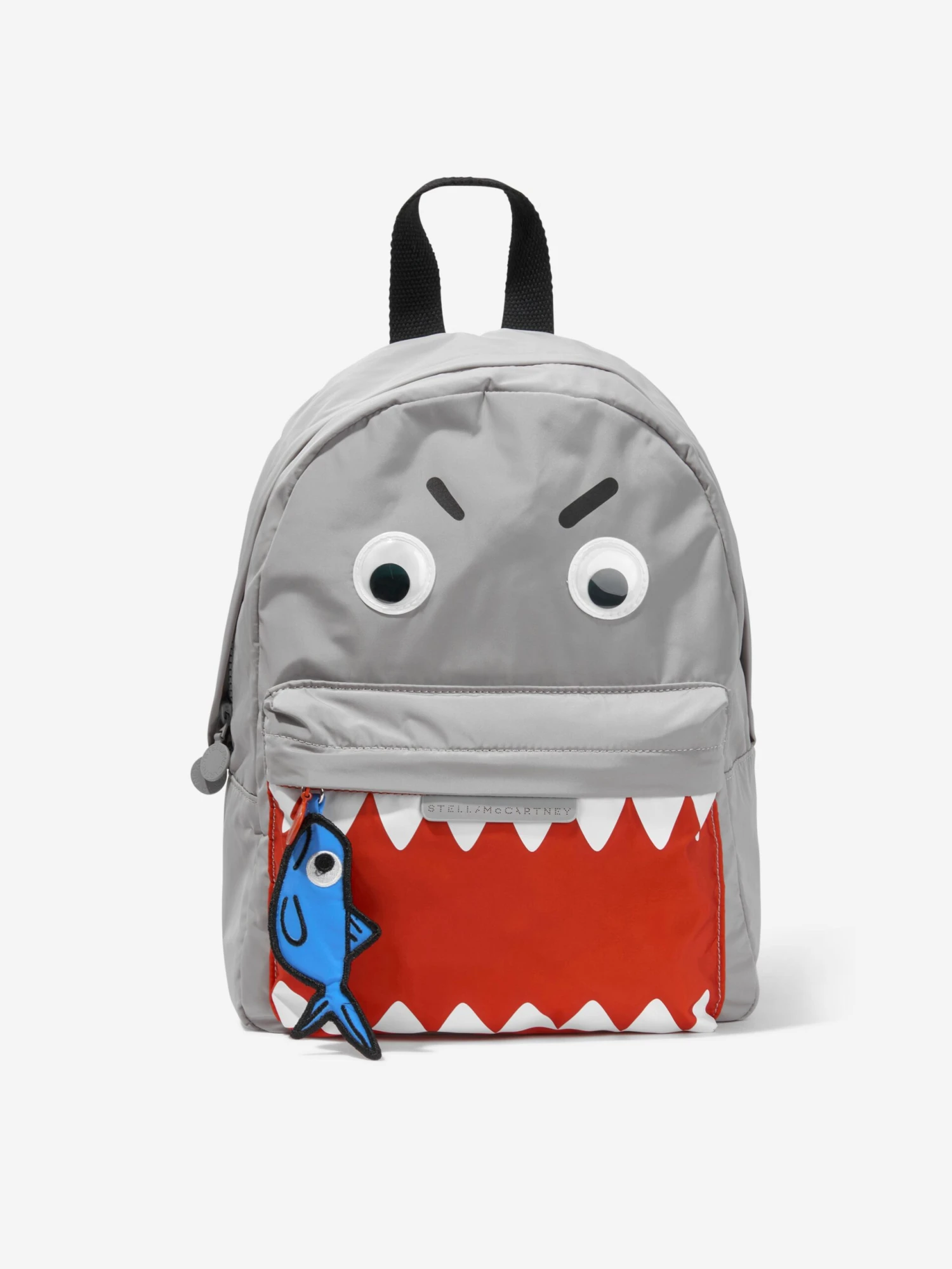 Boys Shark Backpack In Grey (34cm) 2 Boys Shark Backpack In Grey (34cm) - Image 2