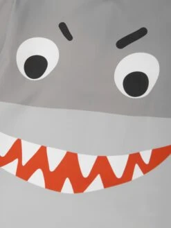 Boys Shark Swim Top In Grey 14 Boys Shark Swim Top In Grey -Childrens Clothing Store STES4184 GREY 3