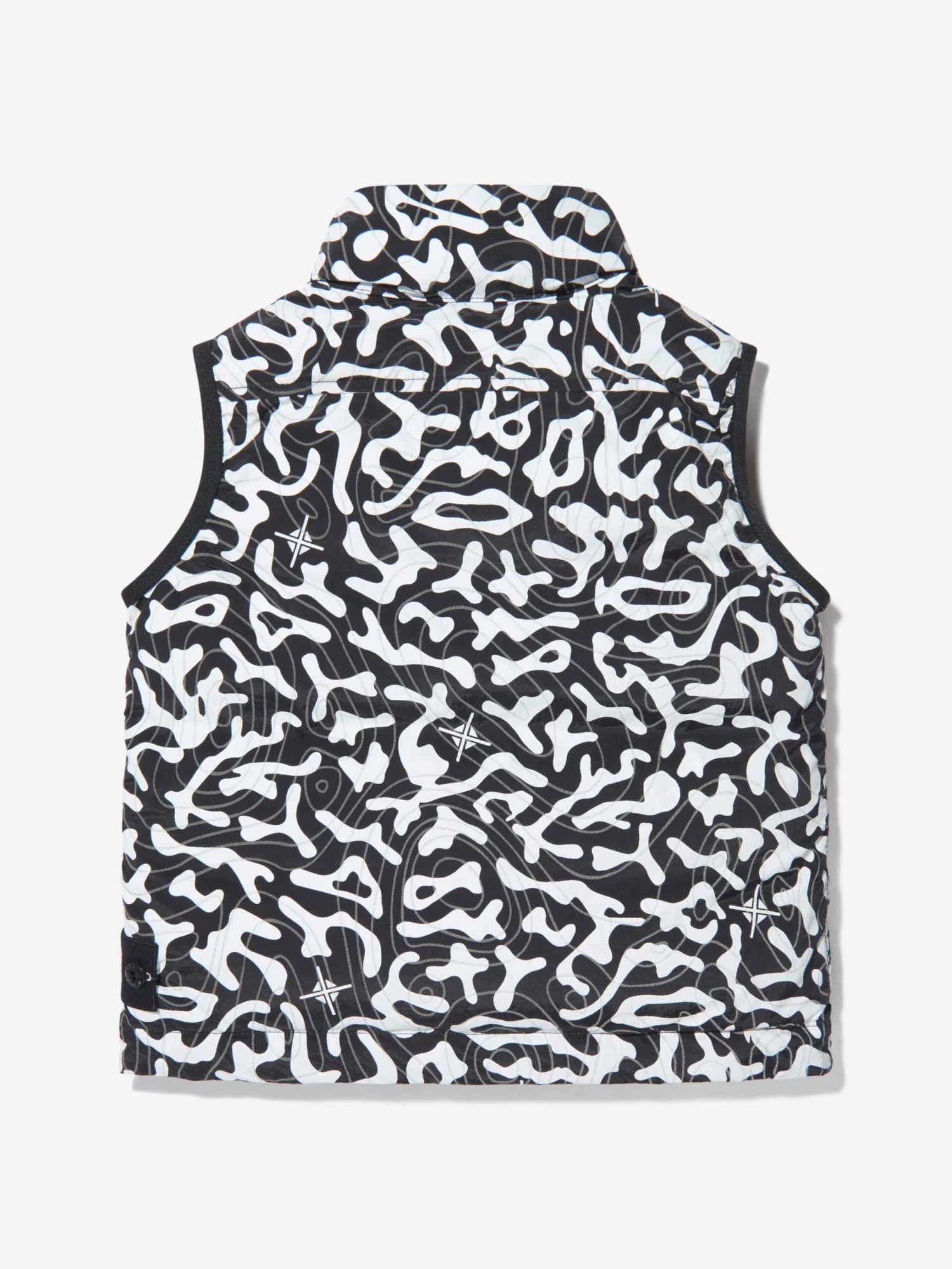 Boys Down Padded Monogram Gilet 2 Boys Down Padded Monogram Gilet - Image 2