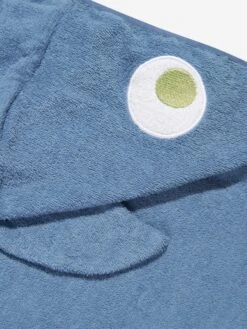 SunnyLife Kids Shark Tribe Hooded Beach Towel In Blue 13 SunnyLife Kids Shark Tribe Hooded Beach Towel In Blue -Childrens Clothing Store SUNS3046 DEEP BLUE 4