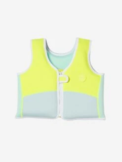 SunnyLife Kids Salty The Shark Swim Vest In Yellow (34cm) 9 SunnyLife Kids Salty The Shark Swim Vest In Yellow (34cm) -Childrens Clothing Store SUNS4077 YELLOW 3