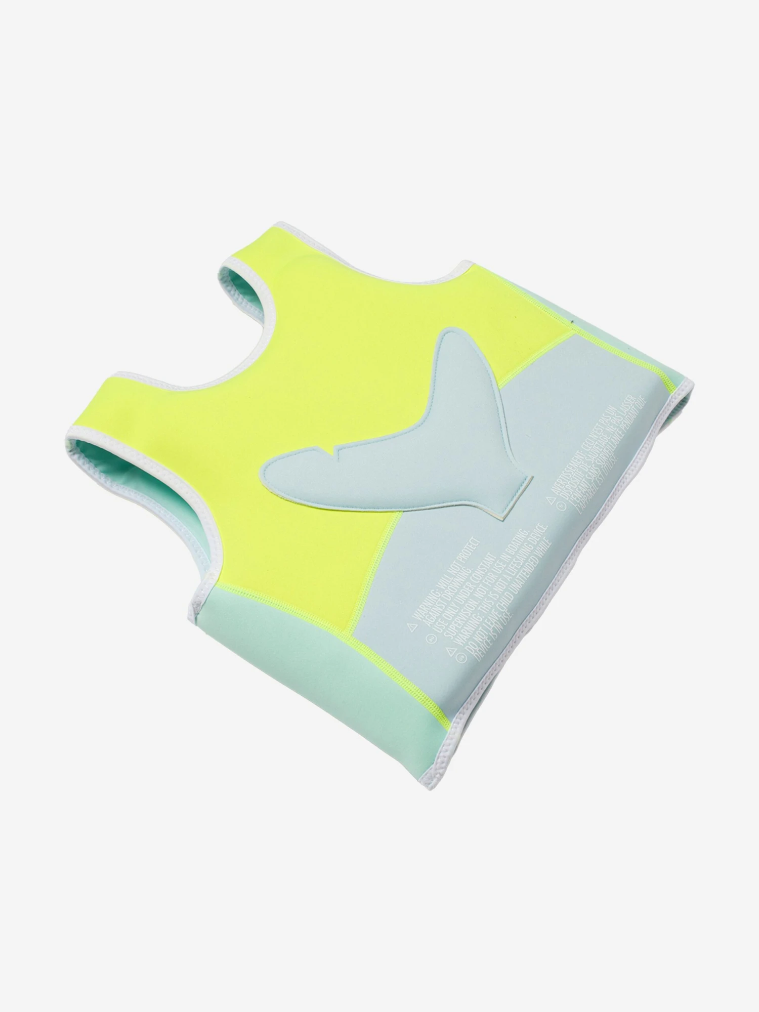 SunnyLife Kids Salty The Shark Swim Vest In Yellow (34cm) 6 SunnyLife Kids Salty The Shark Swim Vest In Yellow (34cm) - Image 6