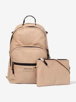 Baby Elwood Changing Backpack In Beige (42cm)