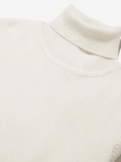 Trussardi Boys Kurah Sweater In Ivory -Childrens Clothing Store TRUA3009 MILK 3