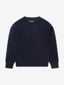 Trussardi Boys Hershel Sweatshirt In Navy
