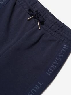 Trussardi Boys Arrakis Joggers In Navy 6 Trussardi Boys Arrakis Joggers In Navy -Childrens Clothing Store TRUA3019 BLUE NAVY 3