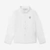 Trussardi Boys Barlog Shirt In Ivory
