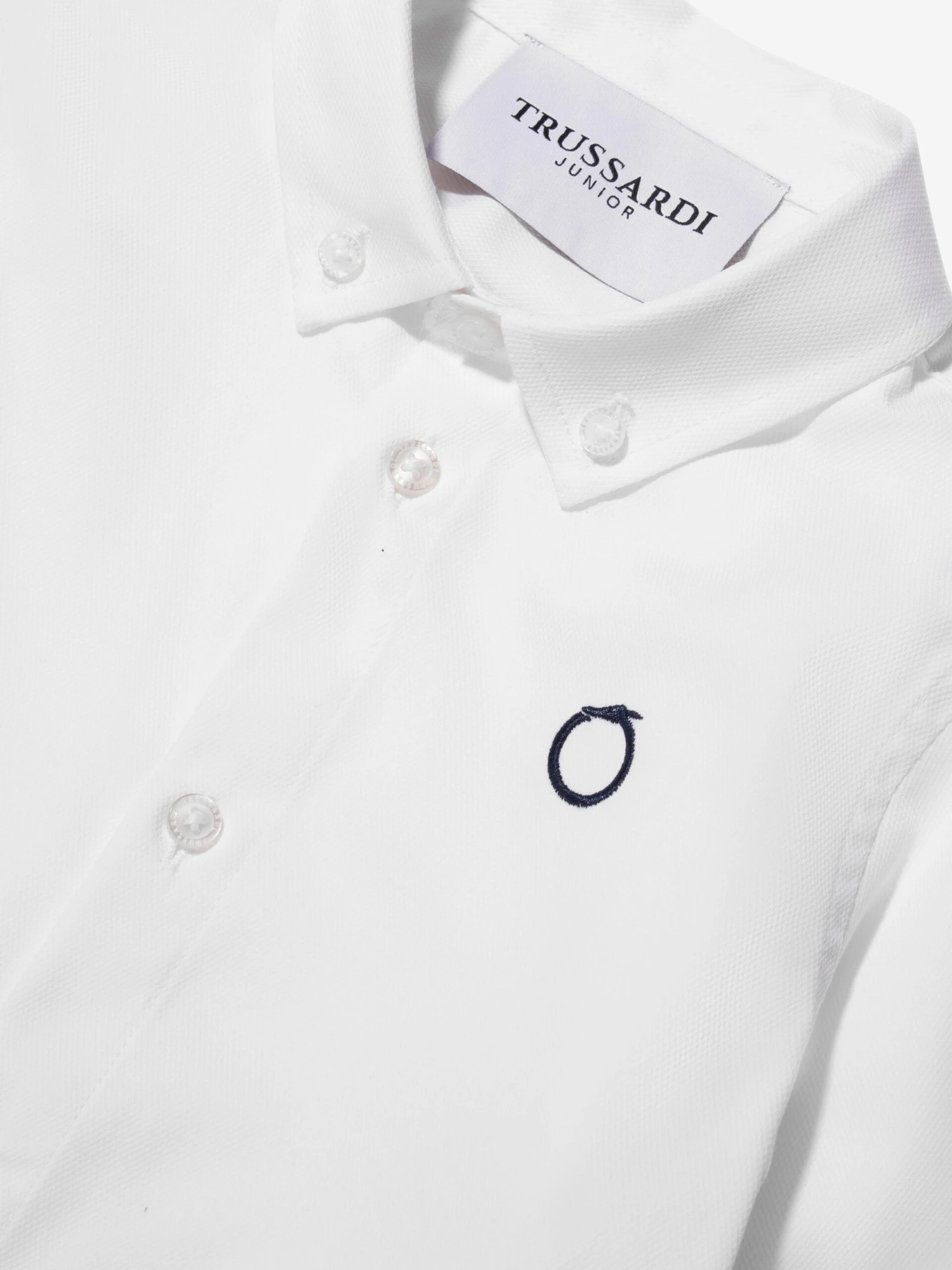 Trussardi Boys Barlog Shirt In Ivory 3 Trussardi Boys Barlog Shirt In Ivory - Image 3