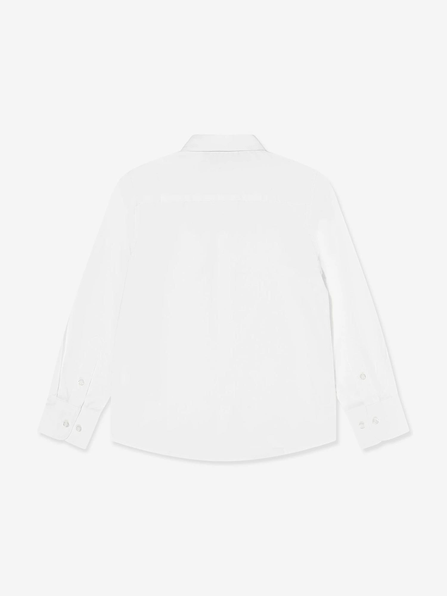 Trussardi Boys Delher Logo Shirt In White 2 Trussardi Boys Delher Logo Shirt In White - Image 2