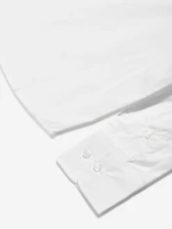 Trussardi Boys Delher Logo Shirt In White 7 Trussardi Boys Delher Logo Shirt In White -Childrens Clothing Store TRUS4018 WHITE SUG 4