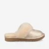 Ugg Girls Sheepskin Cozy II Metallic Slippers