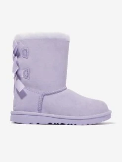 Ugg Girls Bailey Bow II Boots In Purple