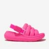 Ugg Girls Sport Yeah Sandals In Pink