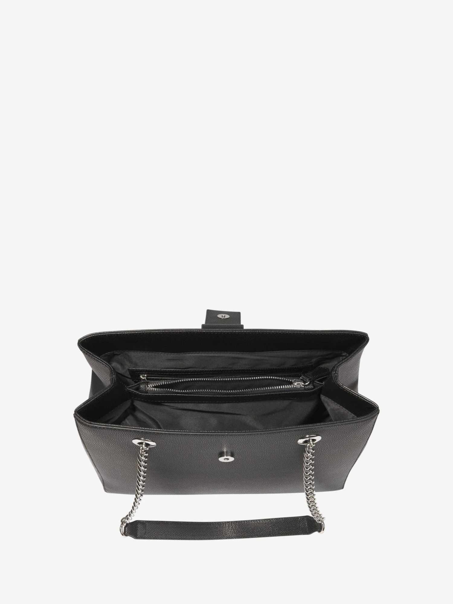 Valentino Girls Divina Shopping Bag In Black (W: 14cm) 5 Valentino Girls Divina Shopping Bag In Black (W: 14cm) - Image 5