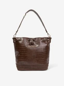 Valentino Girls Fire Bucket Bag In Brown (W: 24cm)