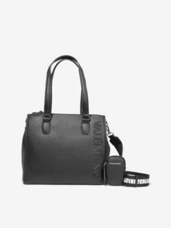 Valentino Girls Soho Tote Bag In Black (52.9cm)