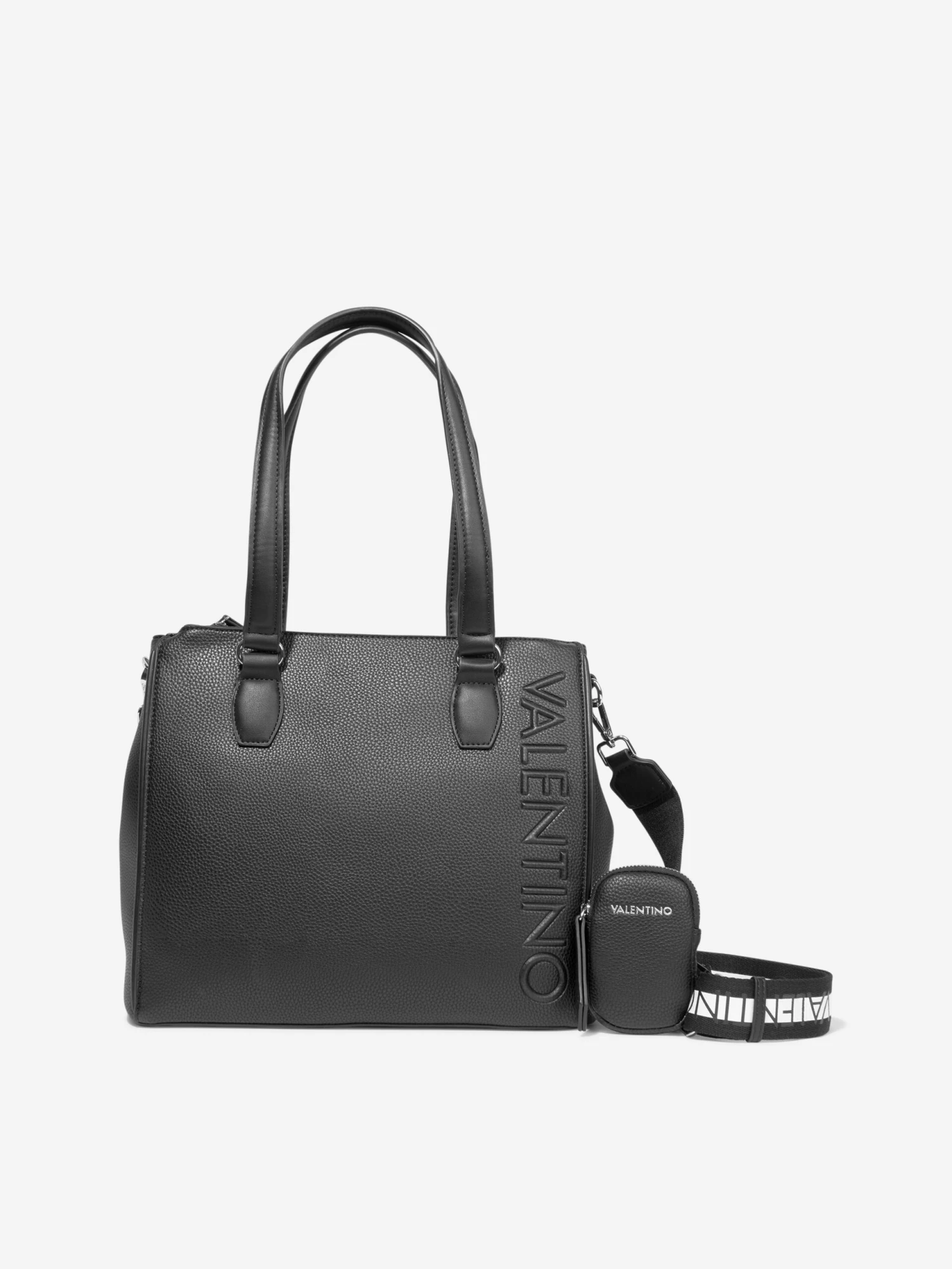 Valentino Girls Soho Tote Bag In Black (52.9cm) 1 Valentino Girls Soho Tote Bag In Black (52.9cm)