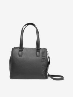 Valentino Girls Soho Tote Bag In Black (52.9cm) 9 Valentino Girls Soho Tote Bag In Black (52.9cm) -Childrens Clothing Store VALS4023 NERO 3