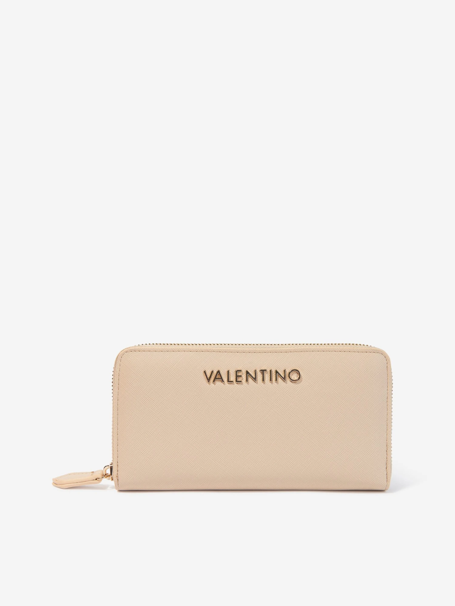 Valentino Girls Divina SA Zip Around Wallet In Beige (19.5cm) 1 Valentino Girls Divina SA Zip Around Wallet In Beige (19.5cm)