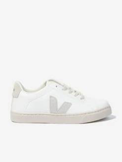 Veja Kids Esplar Laces Trainers In White