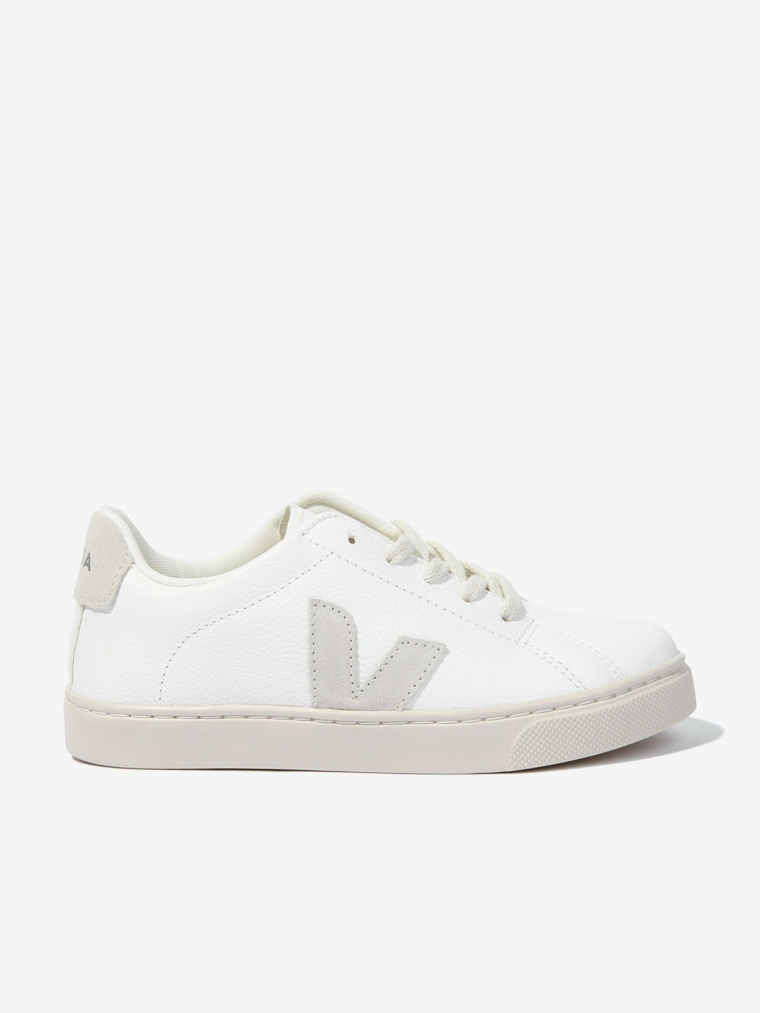 Veja Kids Esplar Laces Trainers In White 1 Veja Kids Esplar Laces Trainers In White