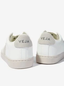 Veja Kids Esplar Laces Trainers In White 6 Veja Kids Esplar Laces Trainers In White -Childrens Clothing Store VEJA3003 EXTRA WHITE NATURAL 3
