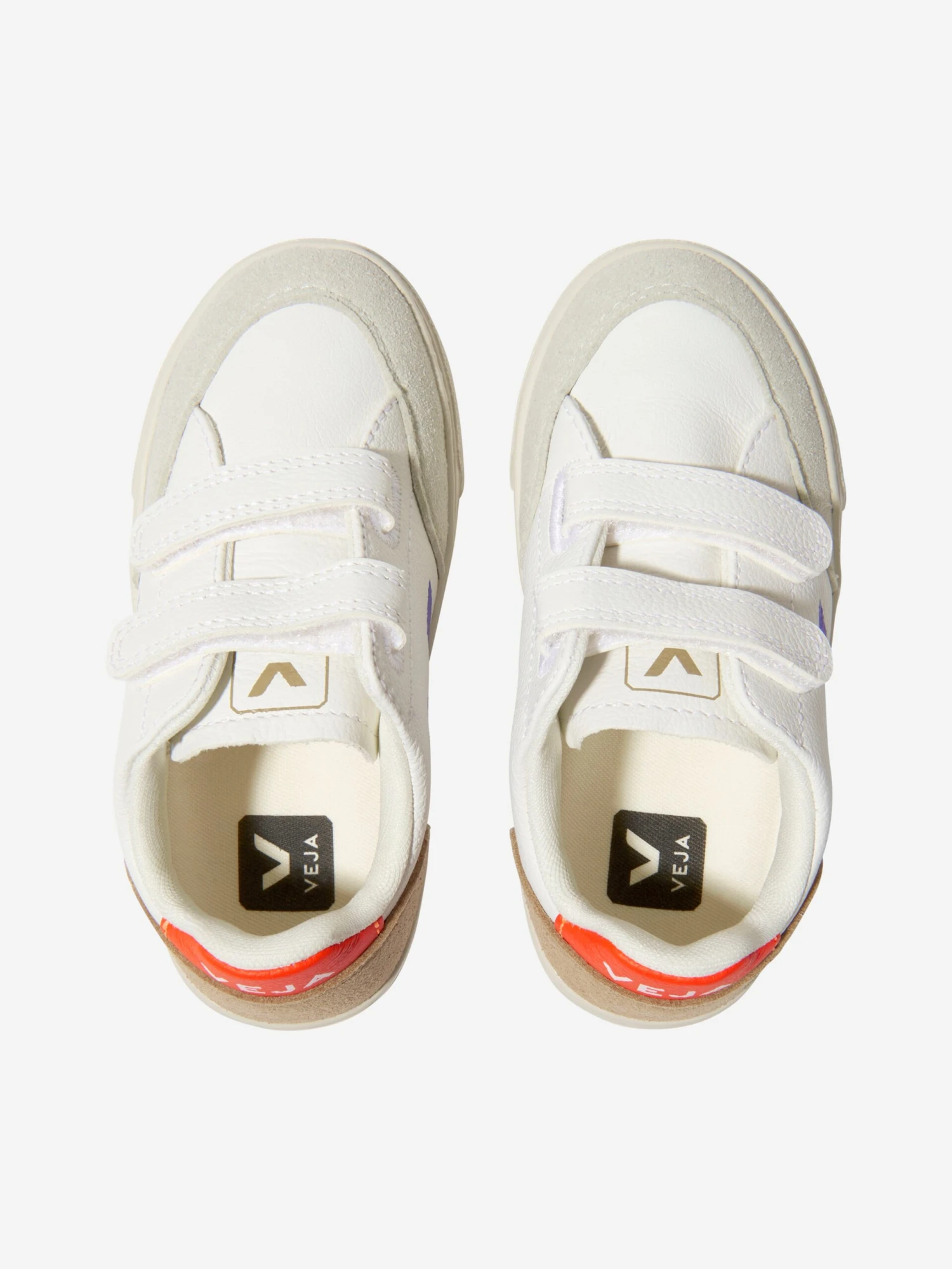 Veja Kids Chromefree Leather V-12 Trainers 4 Veja Kids Chromefree Leather V-12 Trainers - Image 4