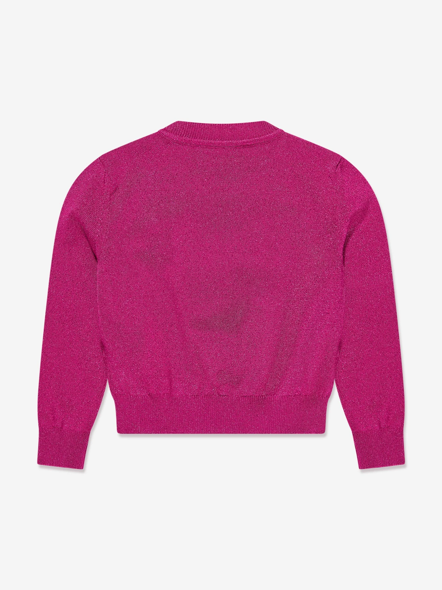 Versace Girls Logo Knitted Sweater In Pink 2 Versace Girls Logo Knitted Sweater In Pink - Image 2