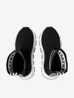 Versace Kids Sock Trainers 7 Versace Kids Sock Trainers -Childrens Clothing Store VERSACE C23605 4